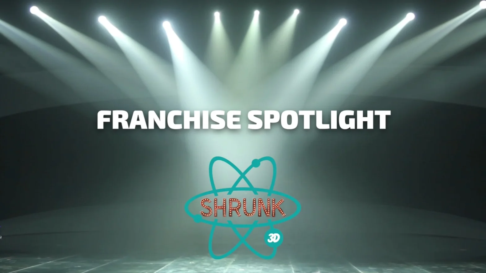 Shrunk3D franchise mobile 3D scanning booth capturing people and pets at an event creating lifelike 3D printed keepsakes.