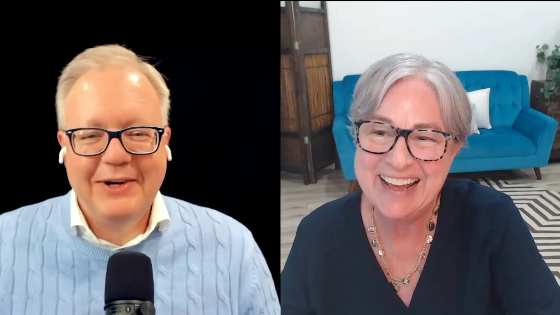 Scott Elliott and Dr. Rebecca Monet discussing franchisee franchisor fit in Ownership Essentials