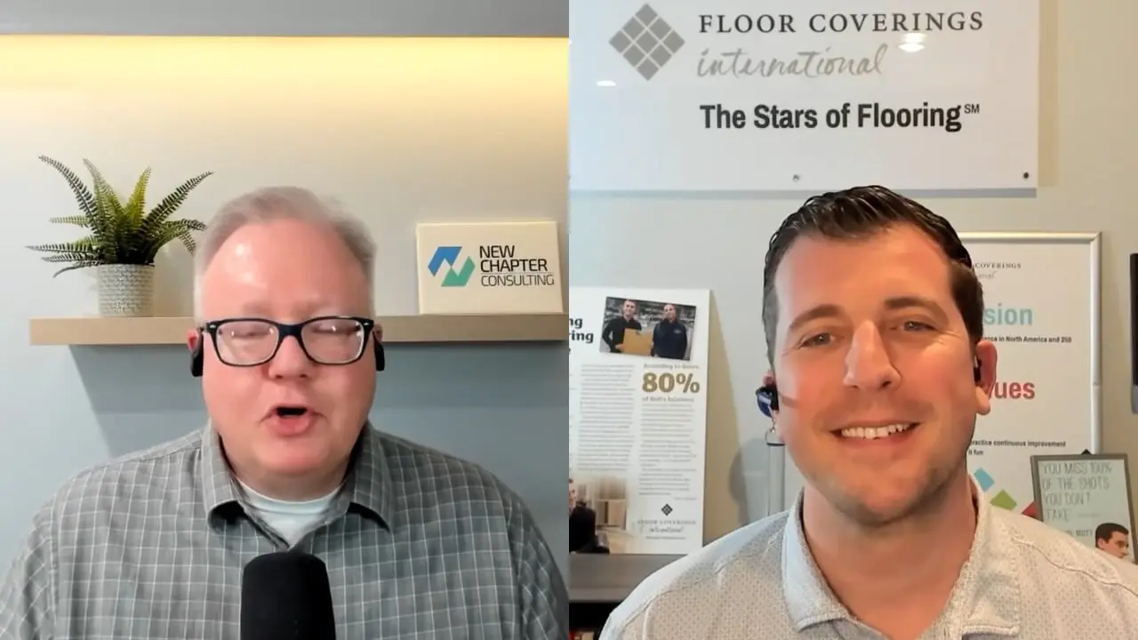 Scott Elliott and Albert Hermans discuss flooring franchise opportunity