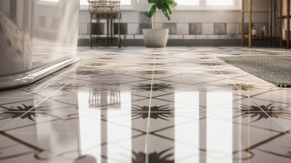 Finished Sir Grout hard surface restoration project