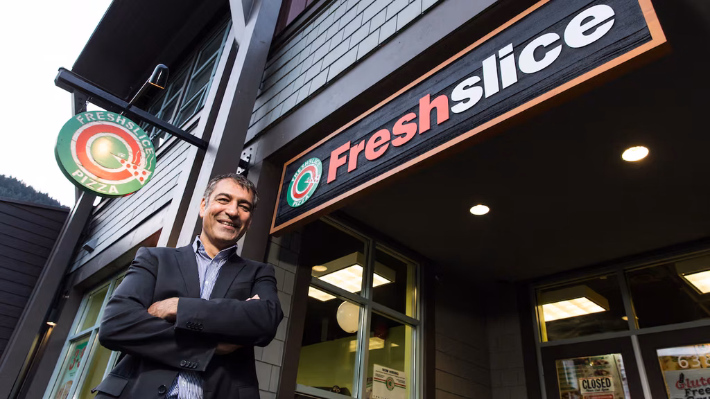 Freshslice Pizza franchise storefront
