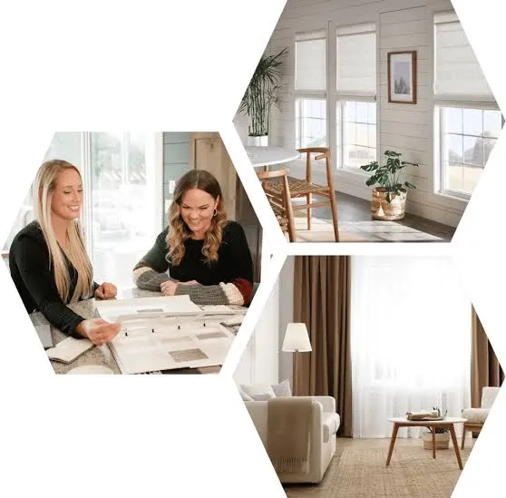 Bumble Bee Blinds window treatment design consultation